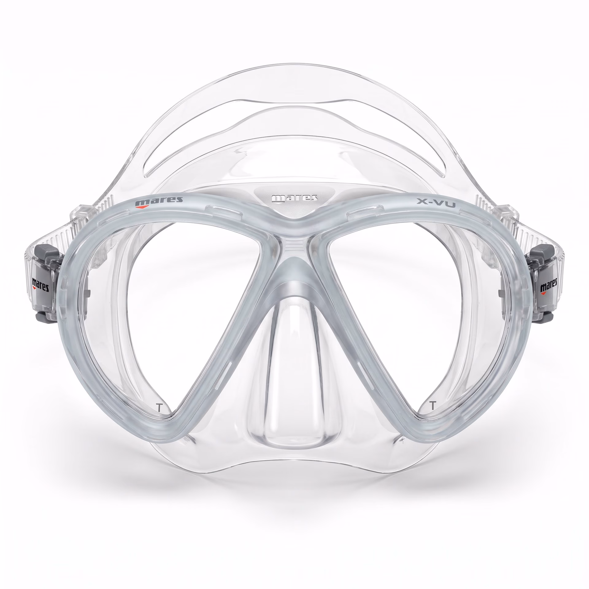 Masque de plongée Mares X-VU Cristal gris